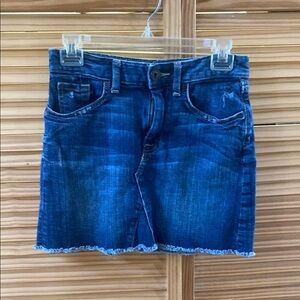 Denim Mini Skirt